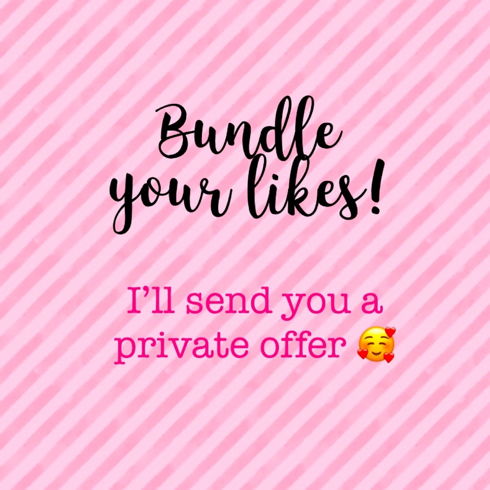 Bundle up your likes!!!!💋💋